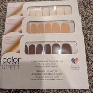Color Street Nail Polish Strips - Tie the Knot & Secret Identity